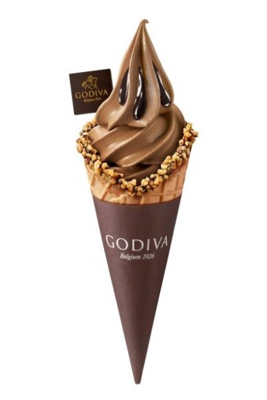 ゴディバのソフトクリーム✨