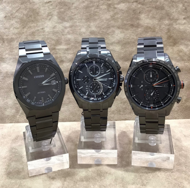 【CITIZEN ATTESA】おすすめのブラックチタンモデル