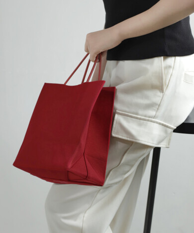 ショッパーニットバッグ