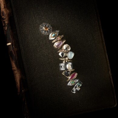 agete バースデーストーンを使ったコーディネート