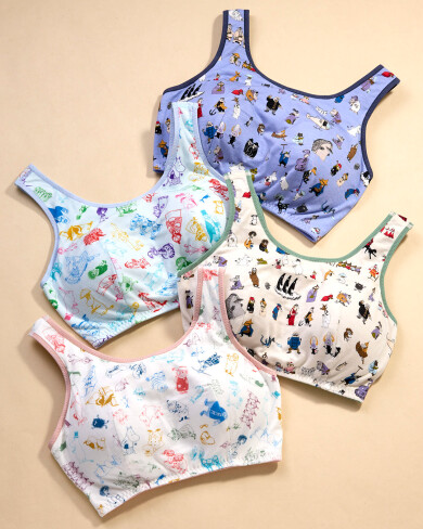 夜には夜用のブラジャーを🌃