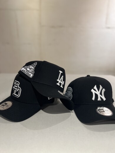 【NEWERA】NEW ERA 940AF MLBCO BLACK AND WHITE