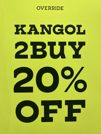 【お得なお知らせ】KANGOL 2BUYスペシャルプライス!!