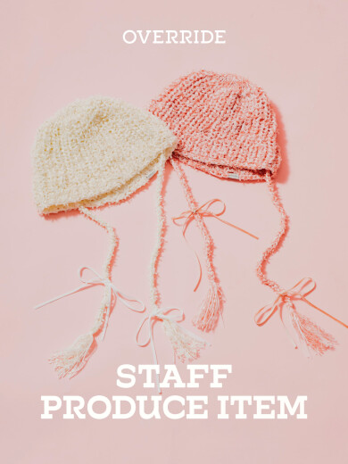 【STAFF PRODUCE ITEM】 スタッフと企画した帽子を4月4日(金)より発売!