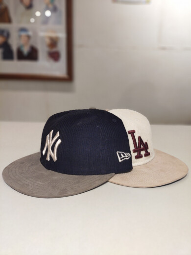 【NEWERA】RC 9FIFTY レザーストラップ Corduroy コーデュロイ