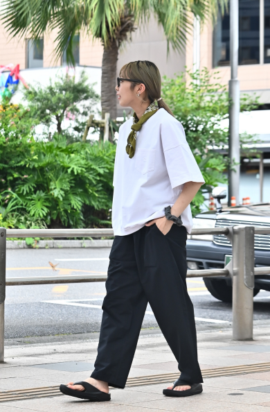 モノクロコーデ⚪️⚫️