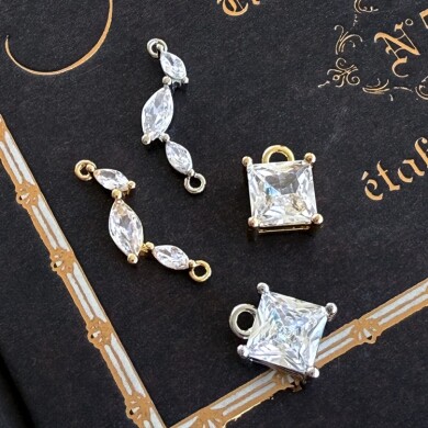 【新商品】 ジルコニアチャーム&パーツ