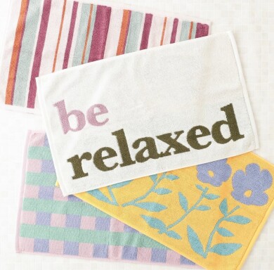 【NEW】洗面所を秋カラーで彩るバスマット🍇🫐