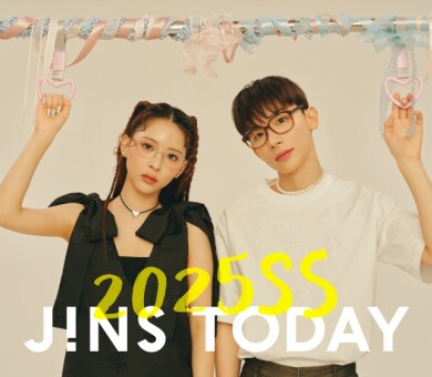 旬を着こなすメガネ「JINS TODAY」!