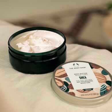 ザボディショップ ボディバターシア200ml期間限定特別価格